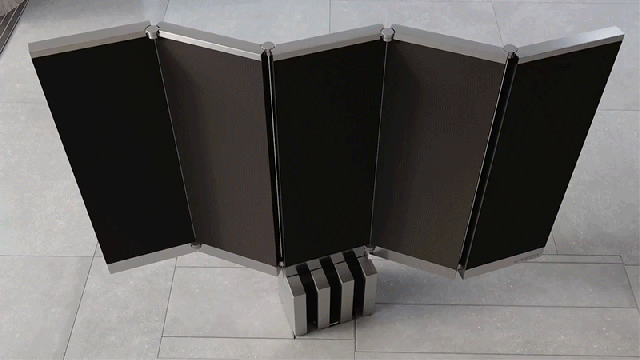 This $500,000 Folding 165-Inch MicroLED TV Disappears Into Your Floor