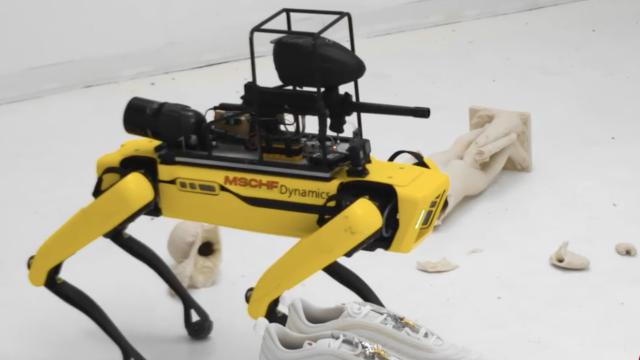 Spot the Robot Dog Has Been Weaponised