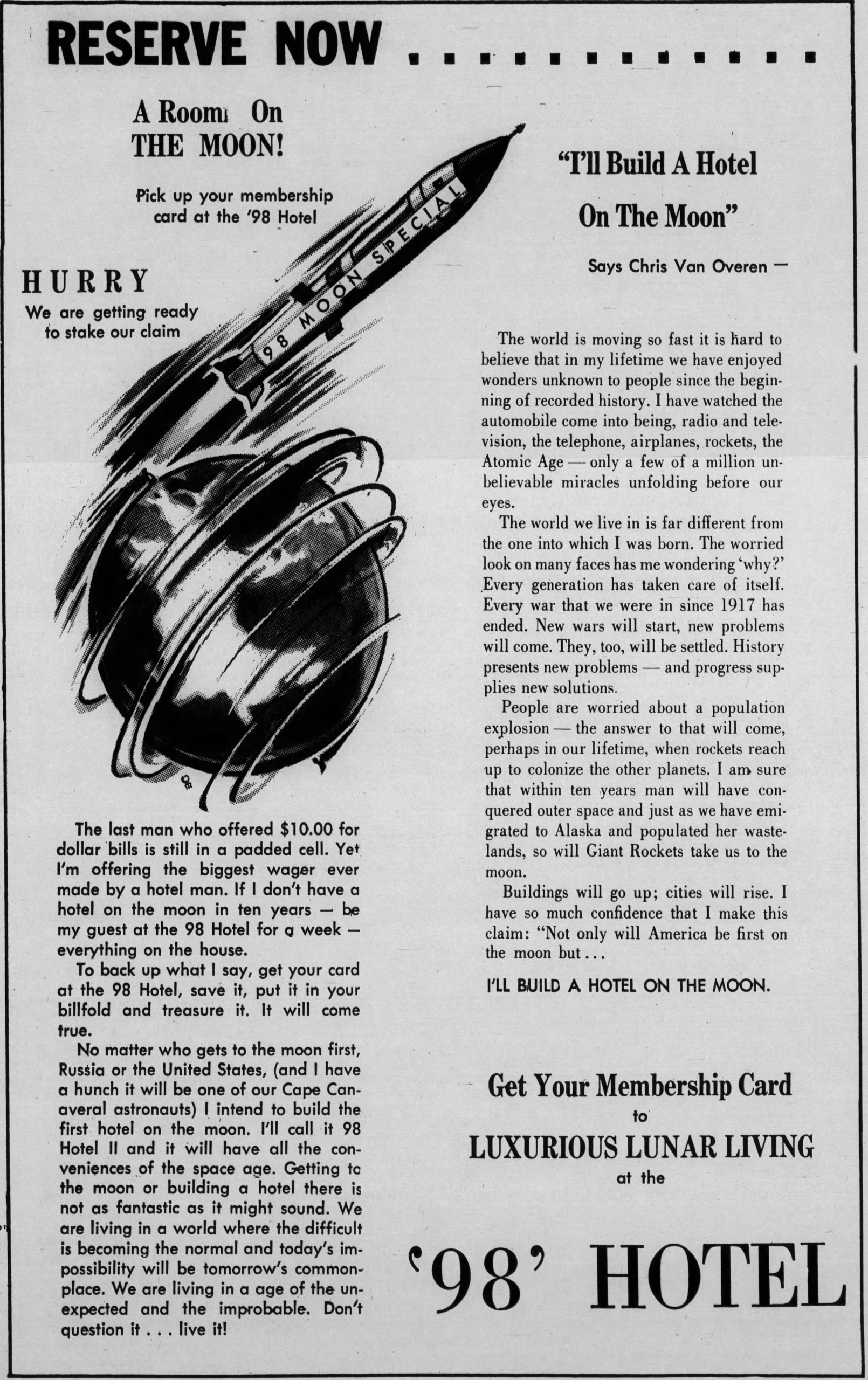 April 26, 1962 (Image: Newspapers.com)