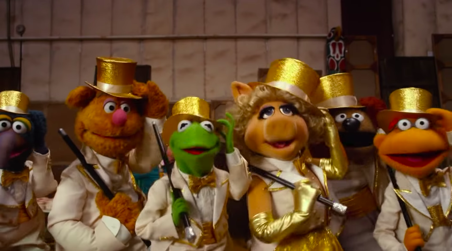 The Muppets introducing themselves. (Screenshot: Disney)