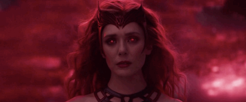 Wanda a sthe Scarlet Witch (Gif: Disney+/Marvel)