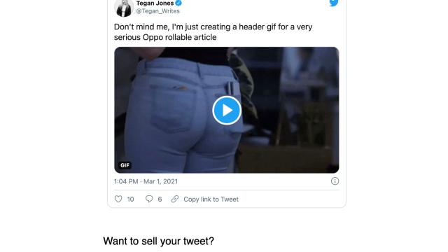 I Turned A Tweet Of My Butt Into NFT So You Don’t Have To