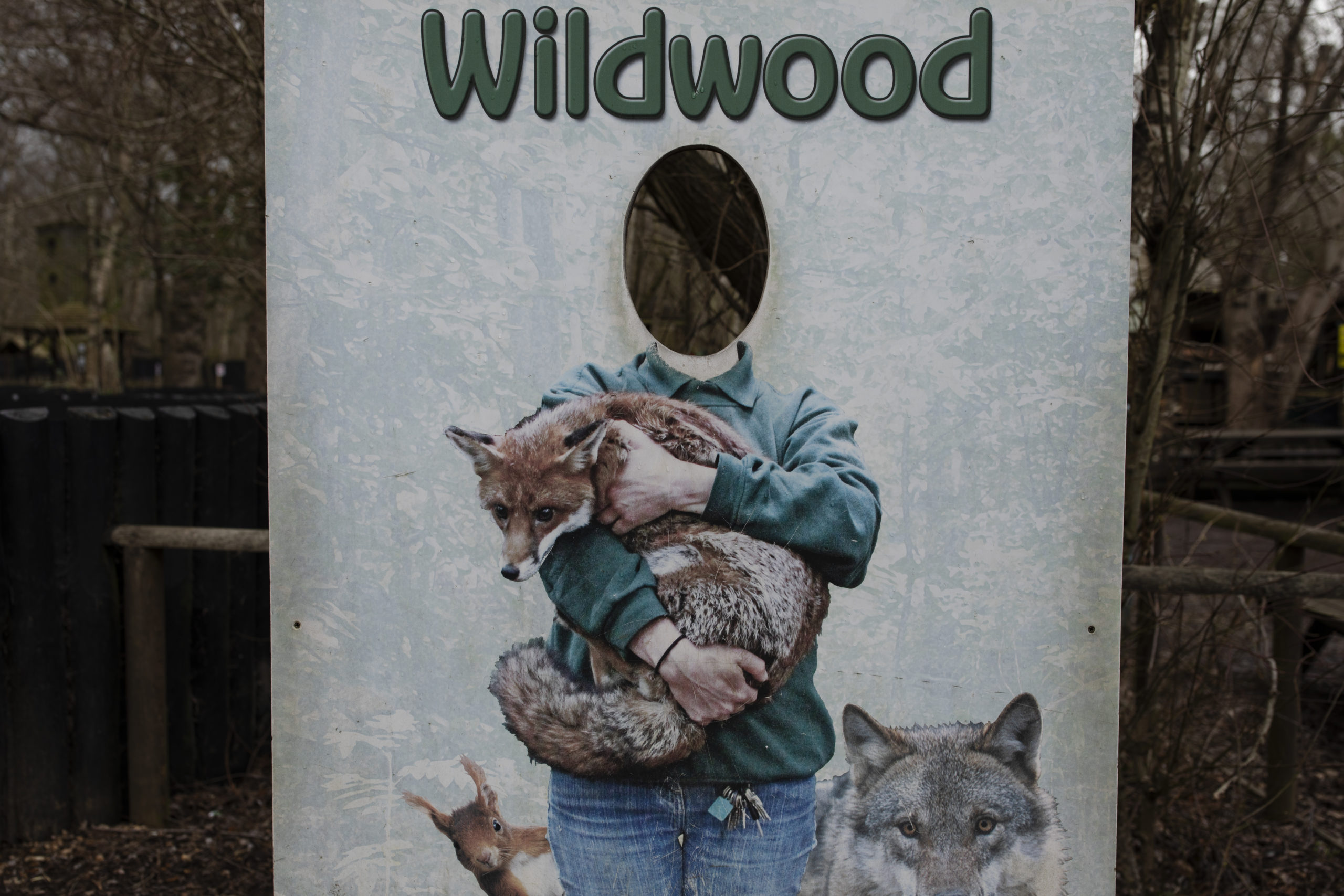 A sign welcomes visitors to the Wildwood Trust. (Photo: Dan Kitwood, Getty Images)