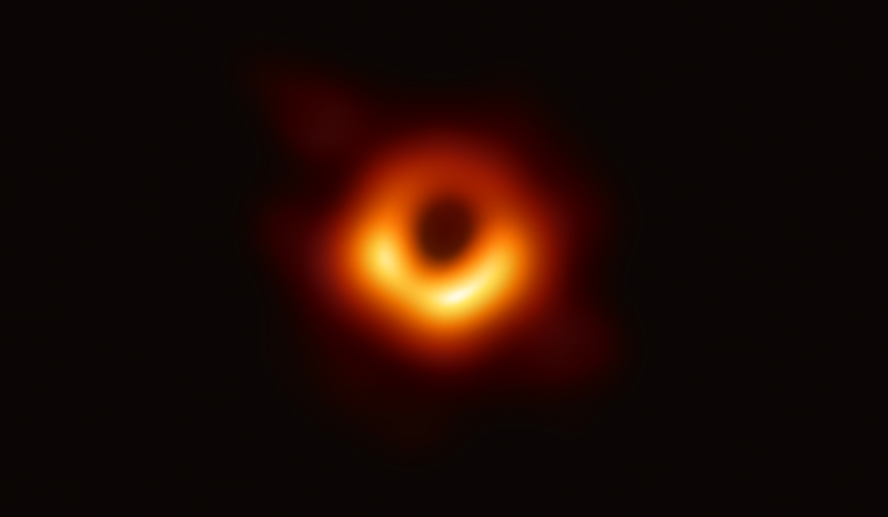A black hole and its shadow captured in an image for the first time, a historic feat by an international network of radio telescopes called the Event Horizon Telescope (EHT). (Image: NASA)