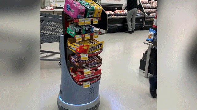 This Mars Bar Rover Will Chase You Around a Store and Tempt You to Buy Candy