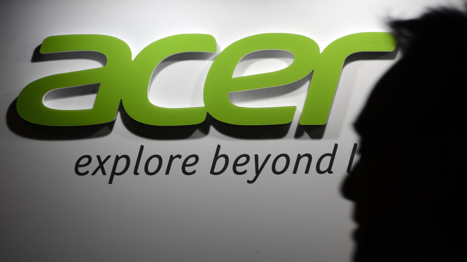 Acer has reportedly been hit with a $US50 ($65) million ransomware attack, the largest attempted ransom to date. (Photo: Sam YEH / AFP, Getty Images)