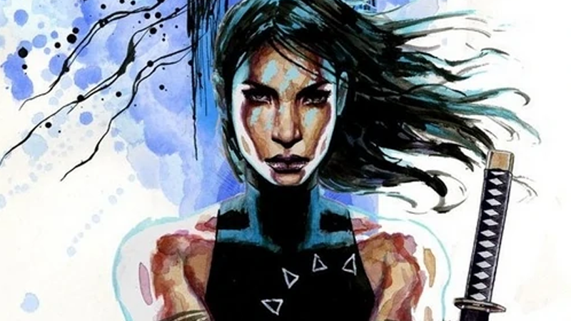 An earlier Ronin is getting her time in the spotlight. (Image: David Mack/Marvel Comics)