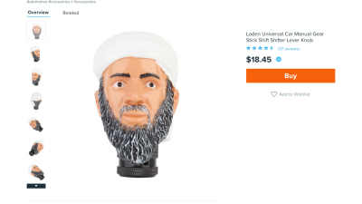 There’s An Osama Bin Laden Shift Knob On Wish.com