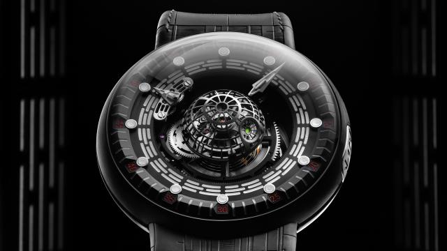 You’ll Need the Galactic Empire’s Budget to Afford This Mechanical Star Wars Death Star Watch