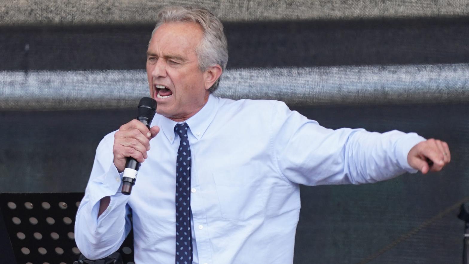Anti-vax conspiracist Robert F. Kennedy Jr. in Berlin in August 2020. (Photo: Sean Gallup, Getty Images)