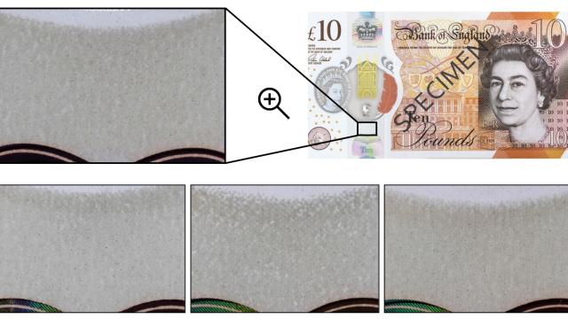 Every Note of Polymer Currency Has a Unique Fingerprint That Could be Used to Identify Counterfeits