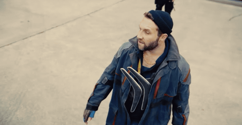 Captain Boomerang0 T.D.K., and Blackguard getting ready to go somewhere. (Gif: Warner Bros.)