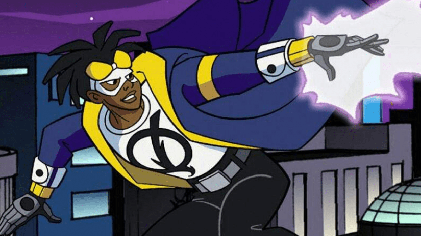 Static Shock, seen here in animated form, just got a film writer. (Image: Warner Bros.)