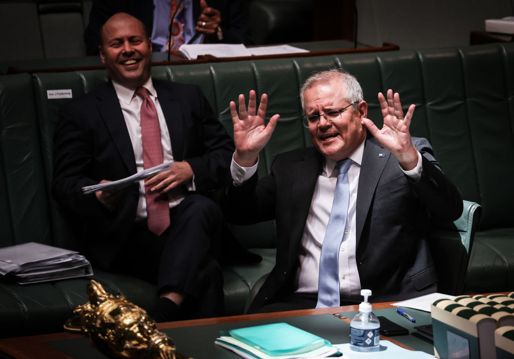 Scott Morrison is suddenly concerned about how social media is affecting the treatment of women