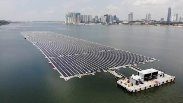 Singapore Just Got A Rare Floating Solar Farm