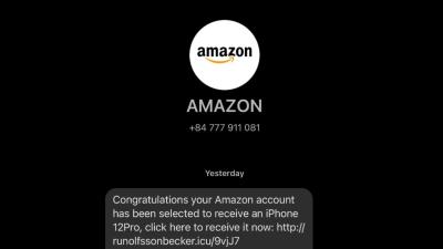 You’re Not The Only One Getting Dodgy ‘Amazon’ Texts On Signal