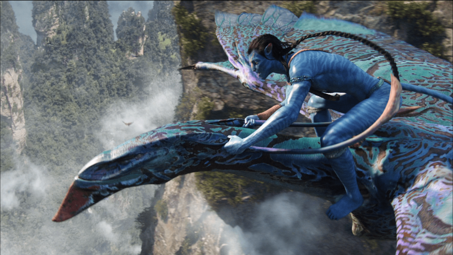 Flying has a lot to do with why James Cameron thinks Avatar works. (Image: Fox)