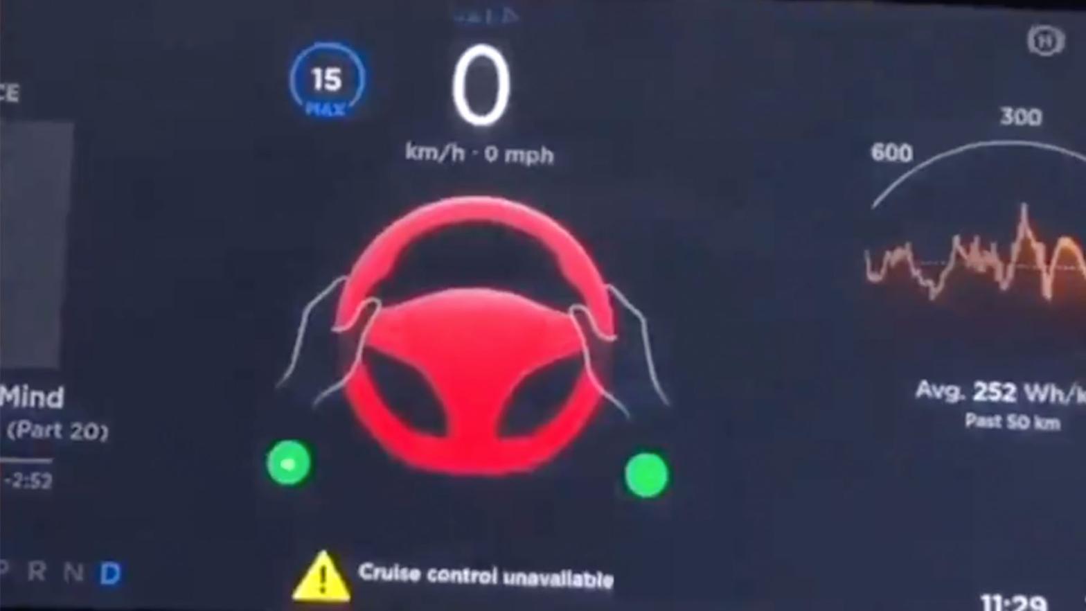 A picture of a Tesla failing to do Autopilot in Vietnam