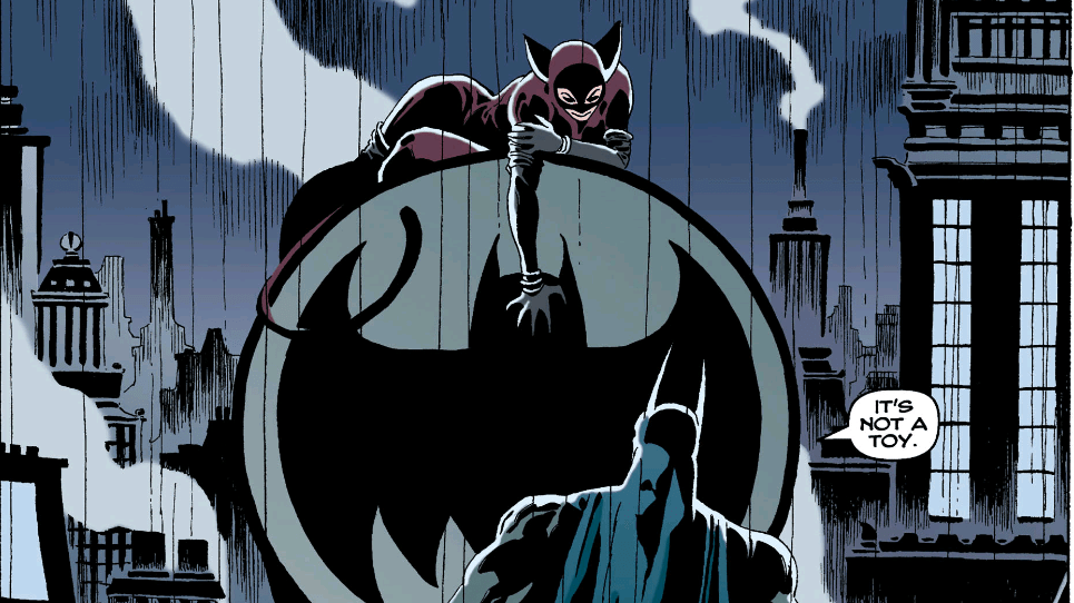 Interior panel from Batman: The Long Halloween. (Image: Tim Sale and Gregory Wright/DC Comics)