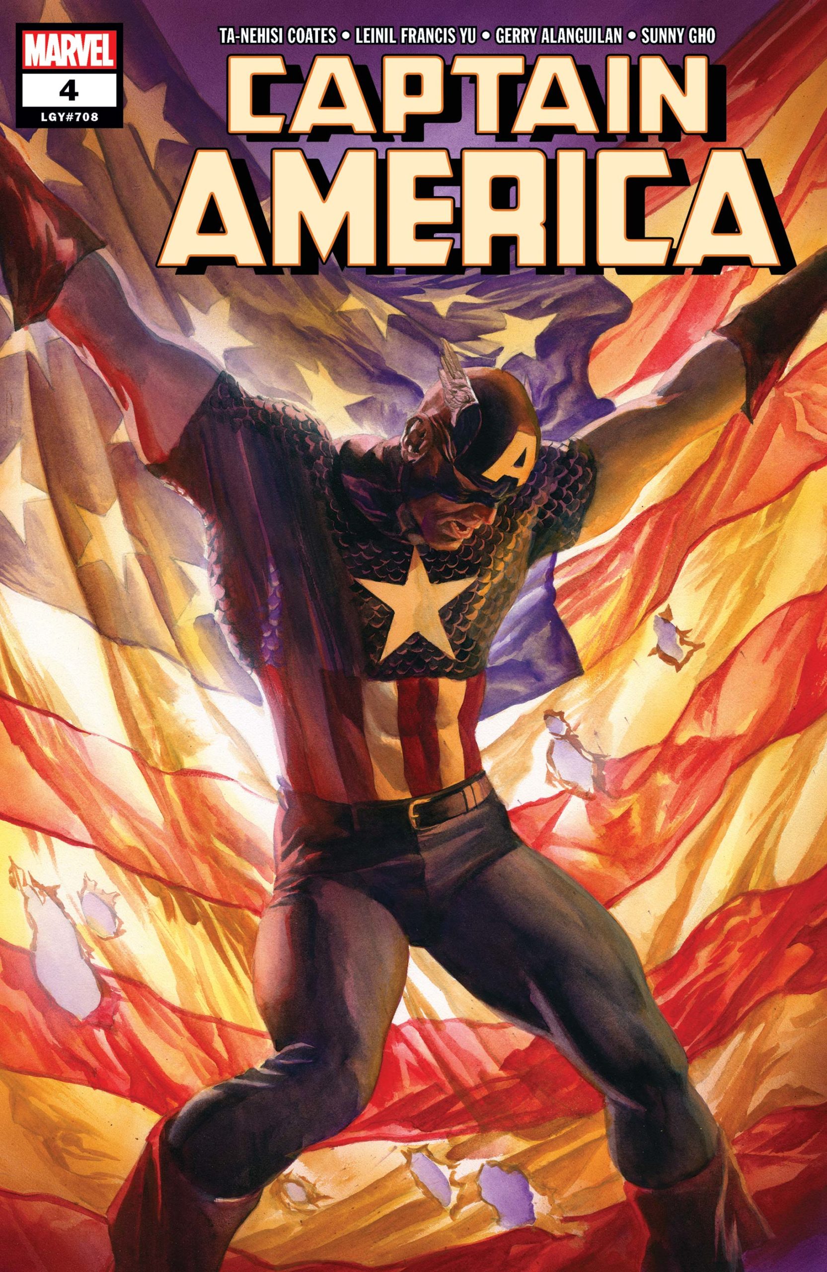 The cover of Captain America #4 (Image: Alex Ross/Marvel)