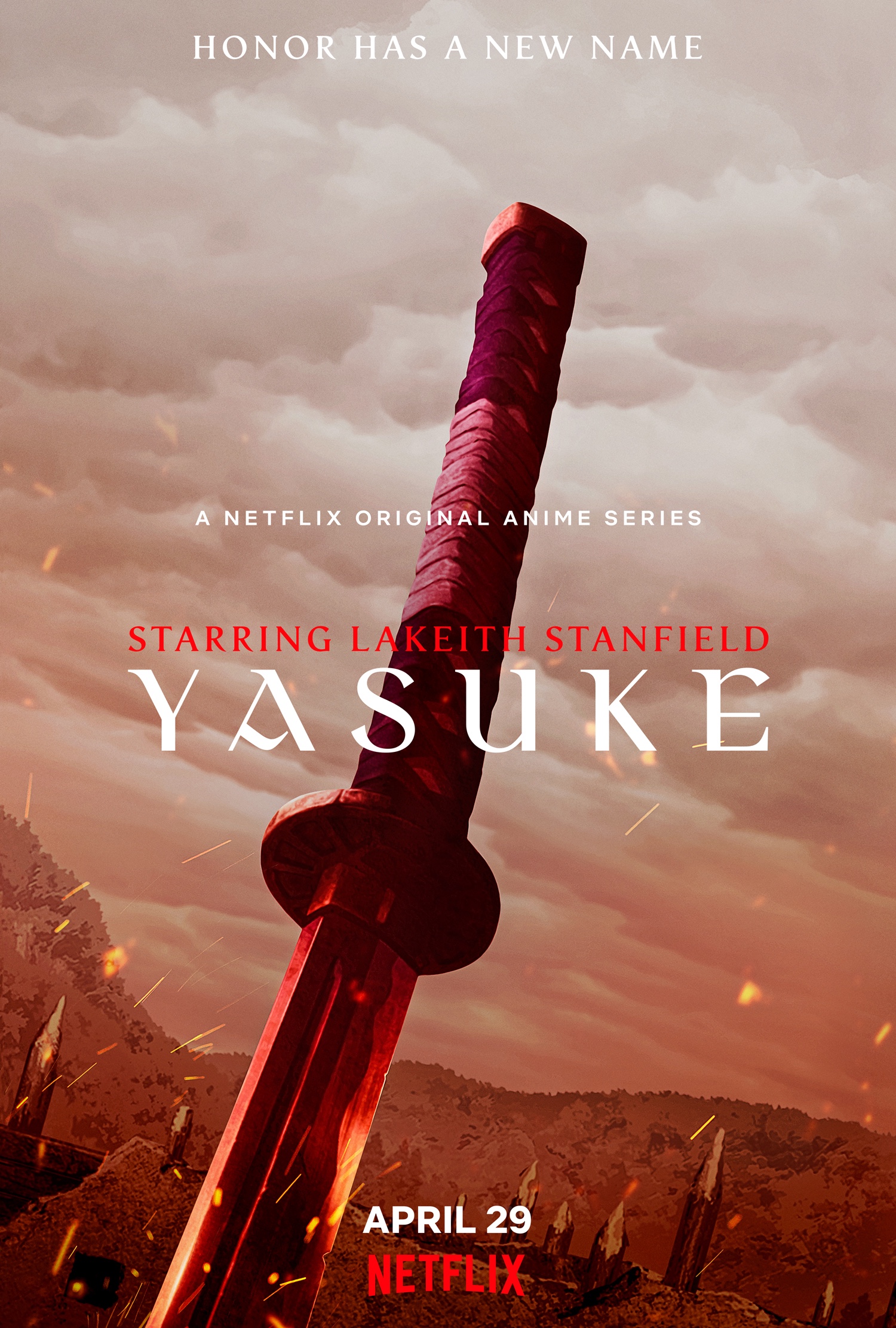 Yasuke poster. (Image: Netflix)
