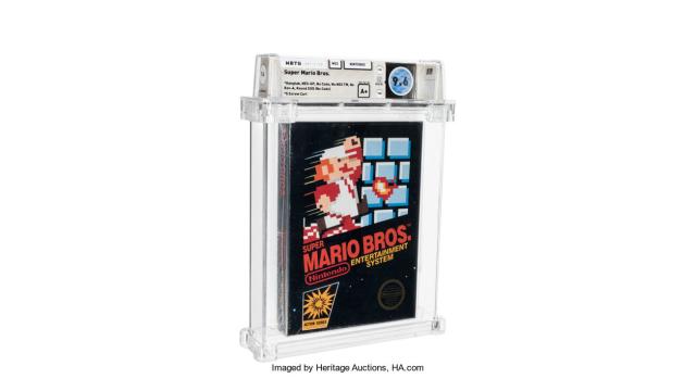 Sealed Super Mario Bros. Cartridge Sells for a Record-Breaking $868,000 at Auction