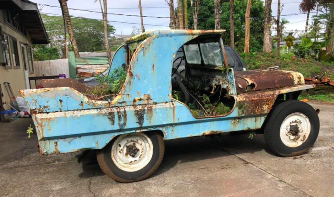 Someone Once Turned A World War II Jeep Into A Cadillac