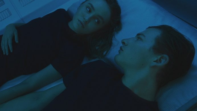 Lily-Rose Depp and Tye Sheridan in Voyagers. (Photo: Lionsgate)