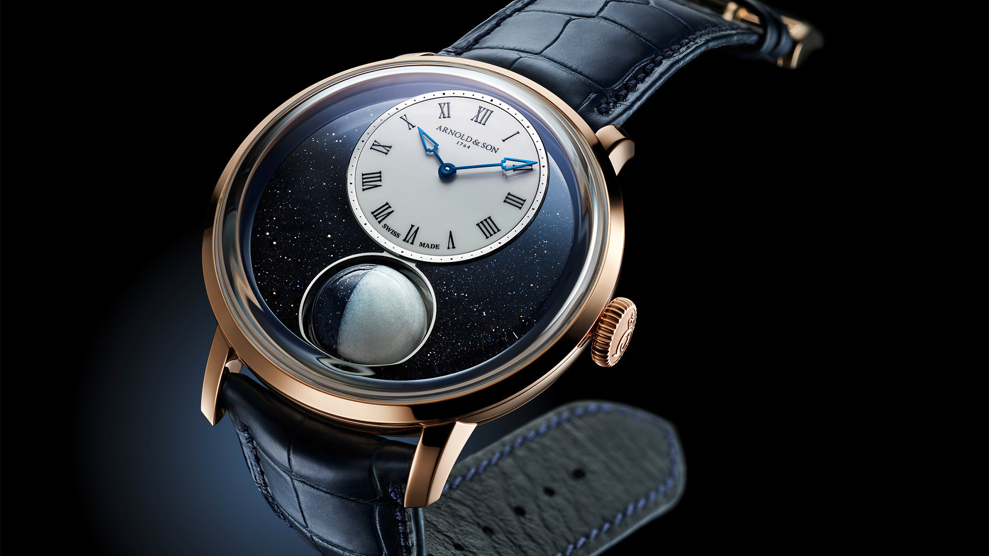 Arnold & Son's Luna Magna Platinum Is A Timepiece Inspired By The Stars