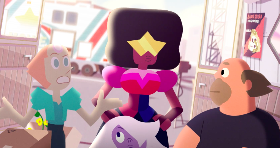 Pearl lamenting that the Crystal Gems aren't even human. (Screenshot: Cartoon Network)