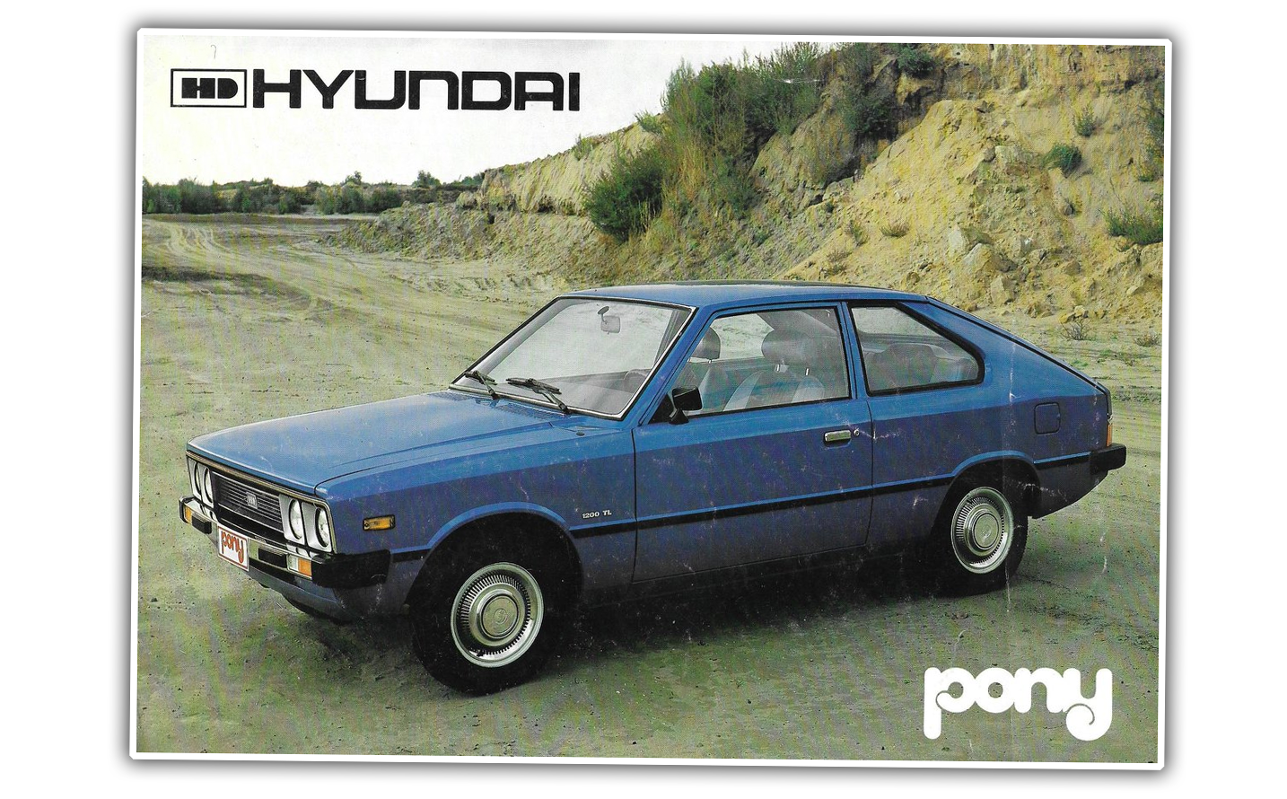 Hyundai Surprised Everyone With A Shockingly Cool EV Conversion Of An Old Hyundai Pony