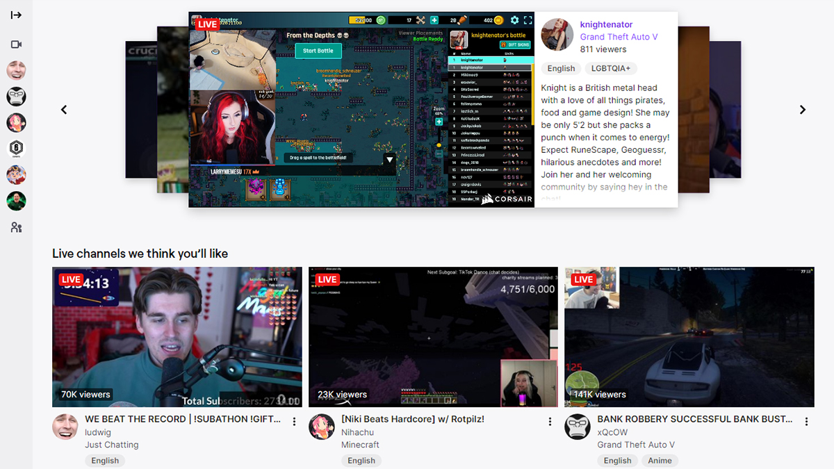 Join the pros on Twitch. (Screenshot: Twitch)