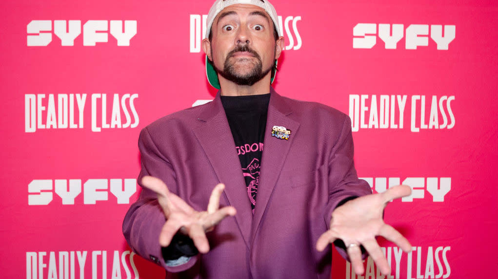 Kevin Smith's next movie will be sold as an NFT. (Photo: Paul Butterfield, Getty Images)