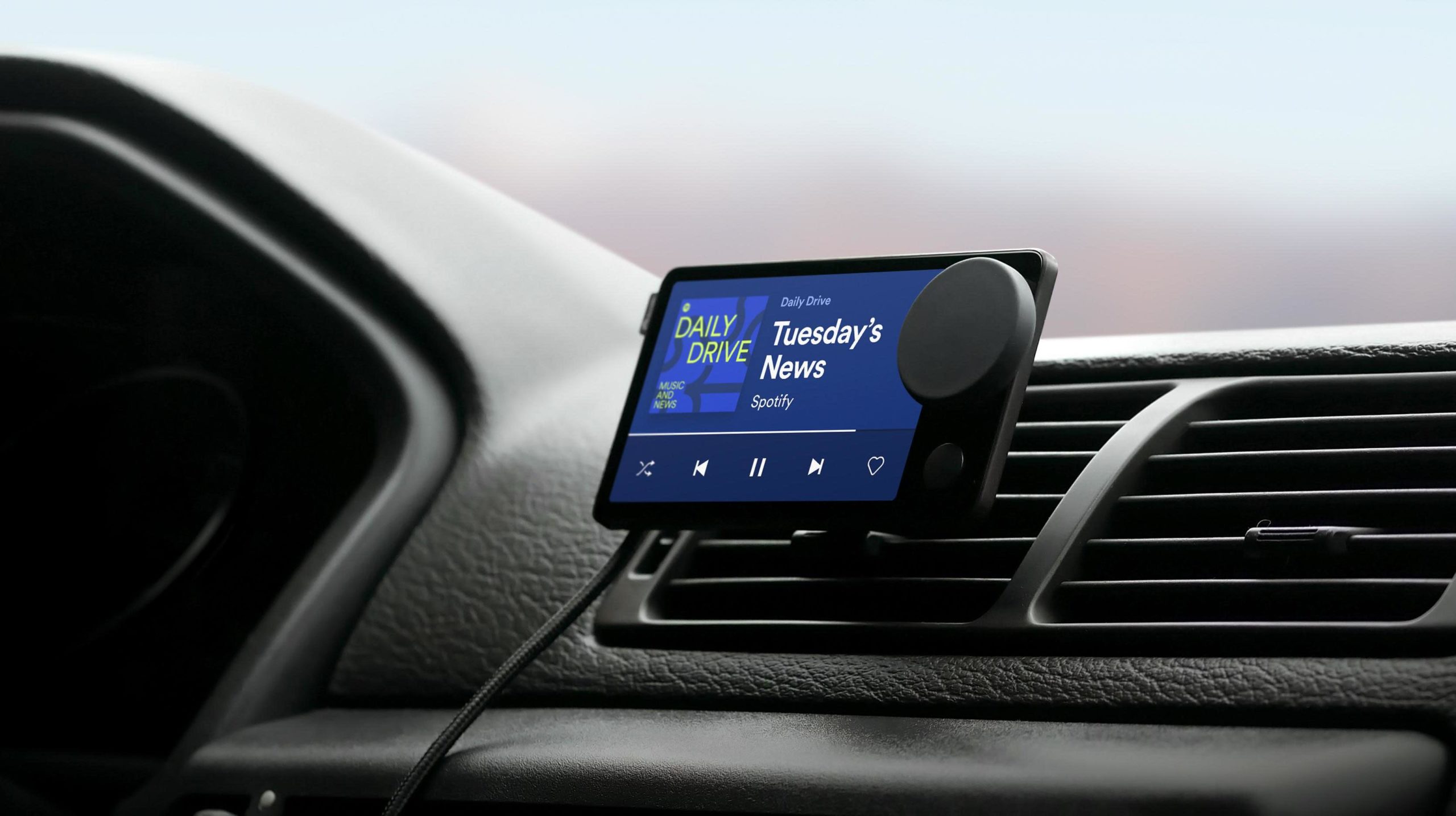 Spotify Wants Its New Car Thing To Live On Your Dashboard