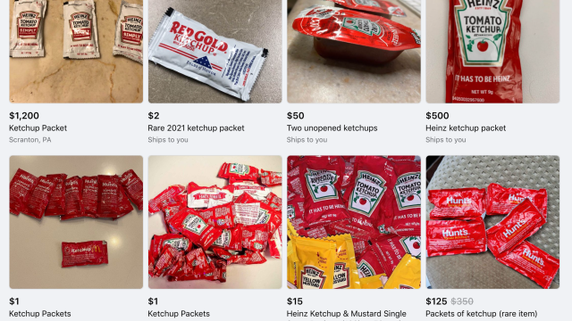 There’s a Black Market for Ketchup Packets Now
