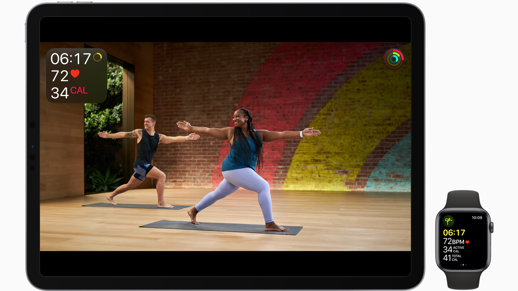 Fitness+ is adding Jonelle Lewis as a yoga and mindful cooldown trainer. (Image: Apple)