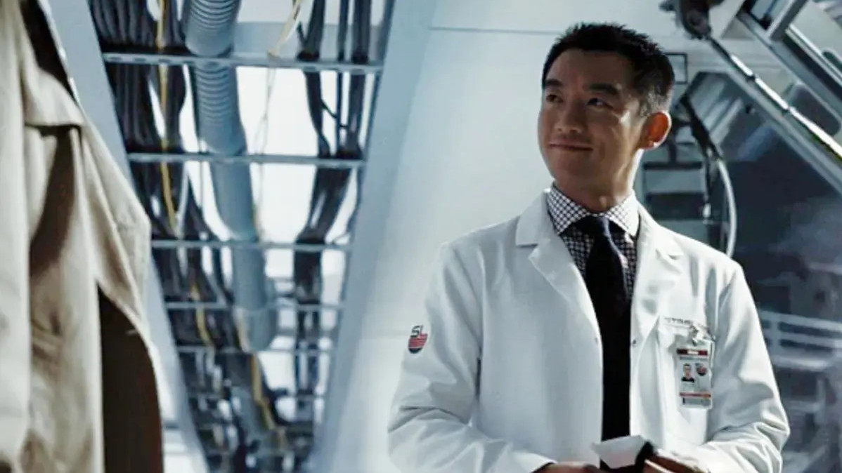 Zheng Kai as Ryan Choi in Zack Snyder's Justice League. (Image: Warner Bros.)