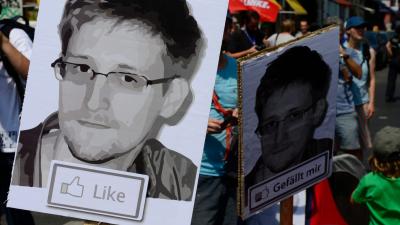 Edward Snowden’s NFT Self-Portrait Sells for $7 Million in Charity Auction