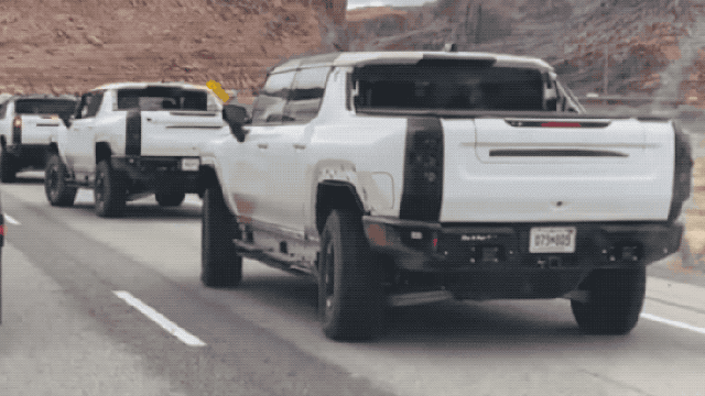 Watch Hummer EV Prototypes CrabWalk On A Public Road