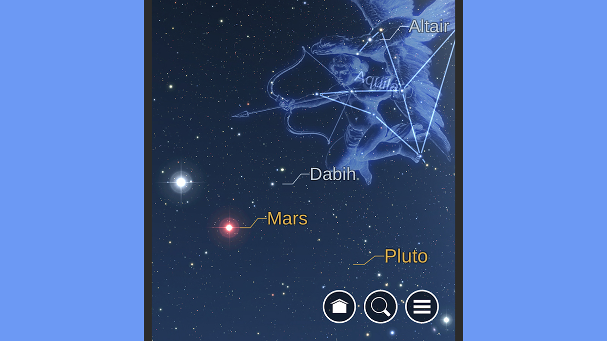 Screenshot: Star Chart