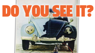 I’ve Always Seen Something Weird In This Old VW Ad And I Wonder If You Do Too