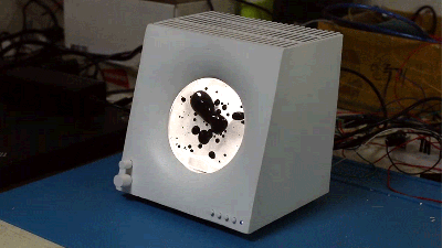 Sound Reactive Bluetooth Speaker Uses Magnetic Ferrofluid to Become a Real-Life Winamp Visualiser