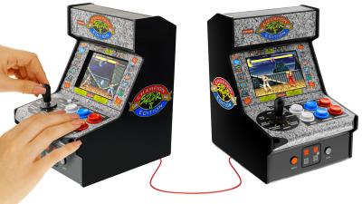 You Can Link These Miniature Street Fighter II Arcade Cabinets for Head-to-Head Multiplayer
