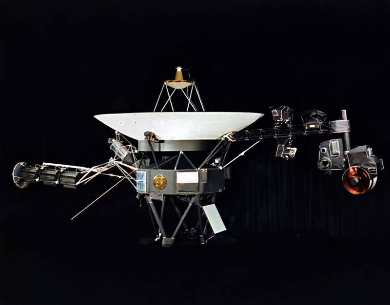 One of the identical Voyager spacecraft (Image: NASA)
