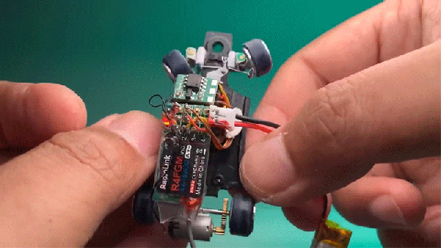 Turning a Tiny Hot Wheels Car Into a Fully Functional RC Drifter Looks More Complicated Than Brain Surgery