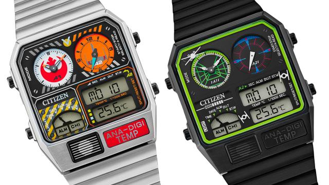 Citizen’s New Star Wars Watches Strap an X-Wing or Tie Fighter Cockpit to Your Wrist