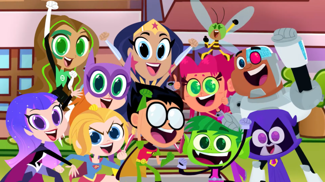 Teen Titans Go and DC Super Hero Girls Are Taking a Space Vacation Together