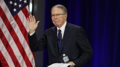 NRA Chief Wayne LaPierre Shoots an Elephant in Sickening New Video