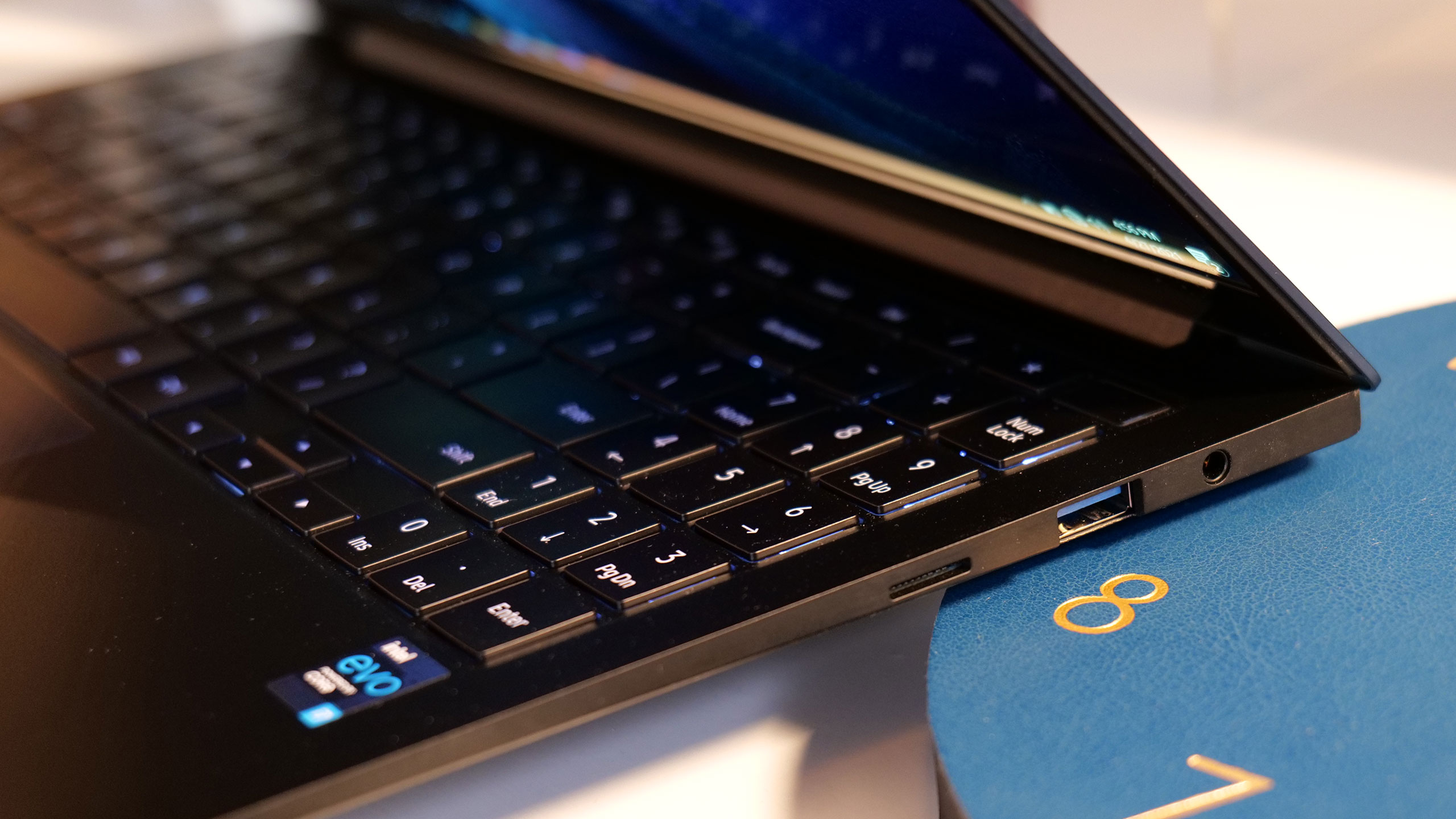 One small bonus on the 15-inch Galaxy Book Pro is that is swaps out one USB-C port for a USB-A port, while being the only model to feature a full-size HDMI port.  (Photo: Sam Rutherford)