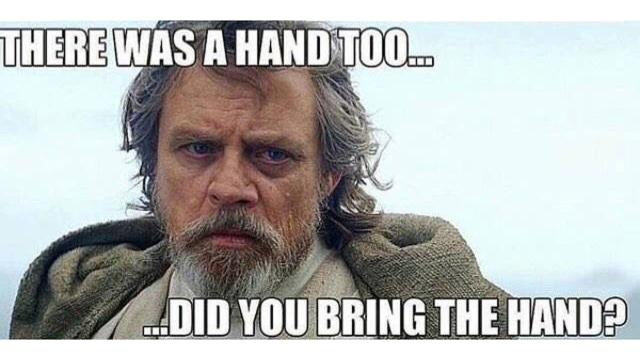 We Now Know the Fate of Luke Skywalker’s Severed Hand